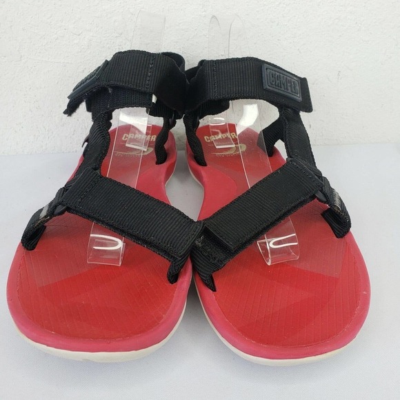 Camper Match 18824-044 Mens 44 Black Red Canvas Emirates Sport Comfort Sandals main image 11